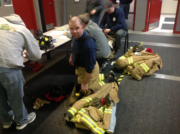 Fireman training