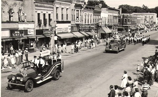 Historic fire truck parade