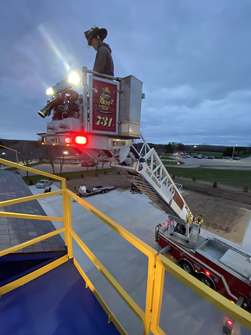 firetruck ladder